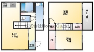 八尾マンションの物件間取画像